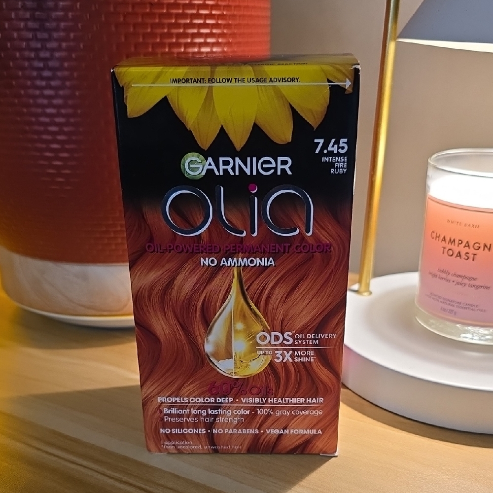 Garnier Red Hair Color Vibrant Glossy Professional